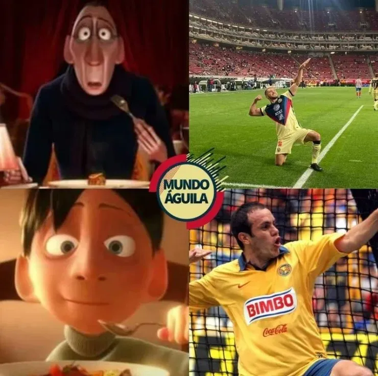 Memes tras la goleada del América ante Chivas. Foto: Mundo Águila
