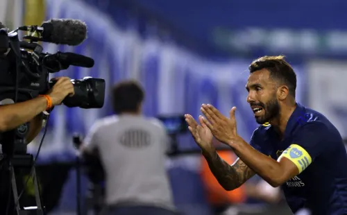 Carlitos le dedicó el gol a su mamá. (Getty)
