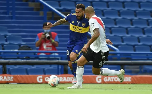 Tevez jugó infiltrado el Superclásico vs. River (Foto: Getty)