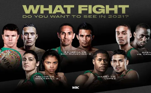 Canelo Álvarez vs. David Benavidez.