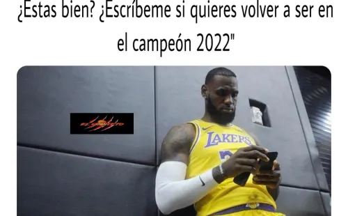 El meme de LeBron y Curry