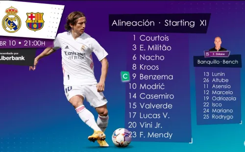 Foto: Twitter oficial de Real Madrid.