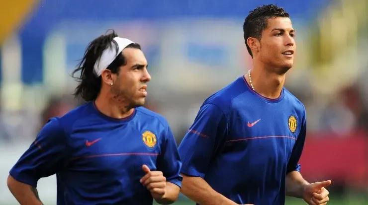 Ellos dos, junto a Rooney, formaron un tridente invencible (Getty Images)