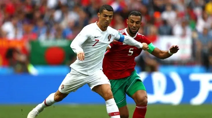 En pleno partido mundialista, los capitanes miden fuerzas (Getty Images)