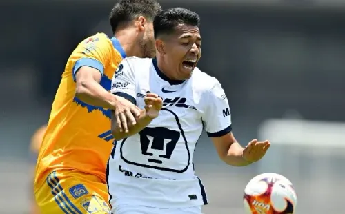 Pumas y Tigres igualaron 0-0. Imago7.