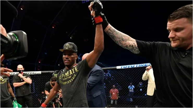 Kamaru Usman venció a Jorge Masvidal en la UFC 251 (Foto: Getty)