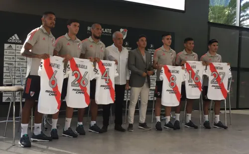 Los refuerzos de River en el último mercado de pases.