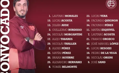 Foto: Twitter oficial de Lanús.