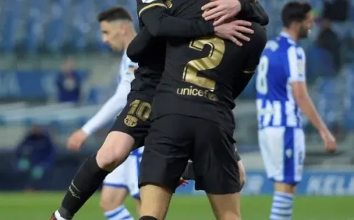 Lionel Messi Sergiño Dest