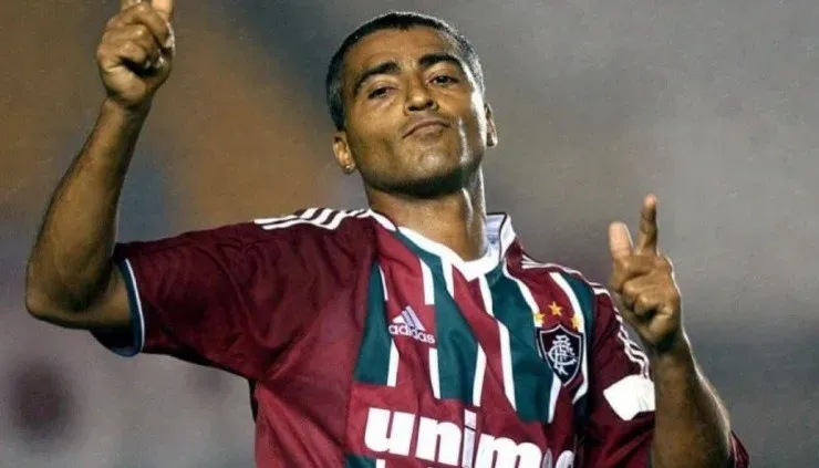 Romario en Fluminense. Fuente: Getty Images