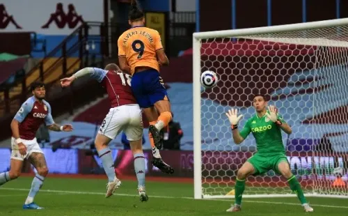 Dominic Calvert-Lewin, goleador de Everton, no pudo superar al argentino en esta jornada. Foto: Getty