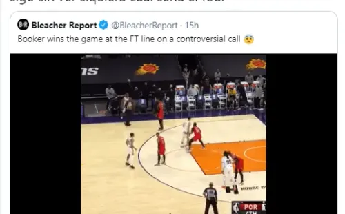 Reaccion a falta de Booker