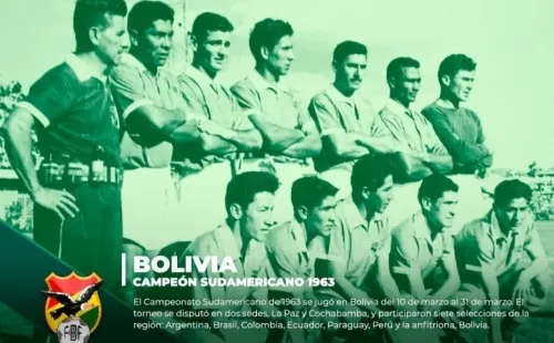 Foto: Twitter oficial de la Federación de Fútbol de Bolivia.