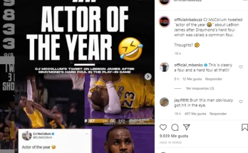 CJ McCollum LeBron James