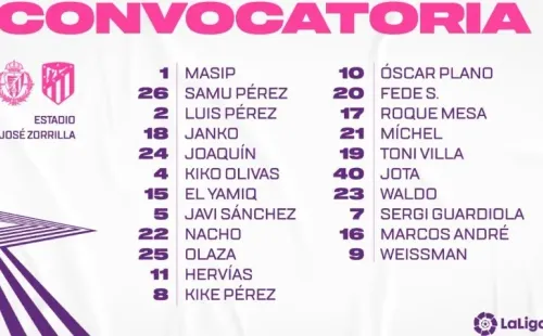 Foto: Twitter oficial de Real Valladolid.