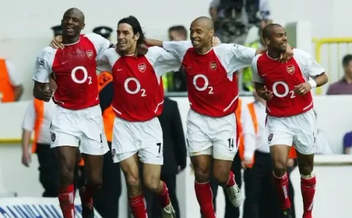 Arsenal en su era dorada cuando se coronó campeón de la Premier en 2004 (Fuente: Getty Images)