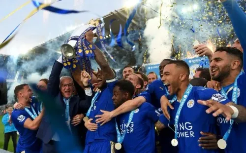 Leicester City campeón en 2016 (Fuente: Getty Images)