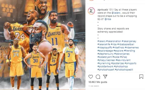 El super equipo de los Lakers