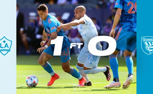 Chicharito en la victoria de su equipo