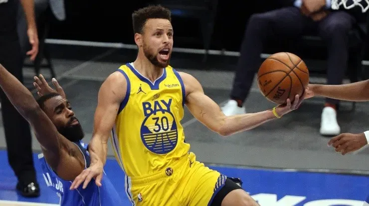 Curry, de los Warriors