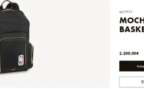 Mochila de la NBA de Messi