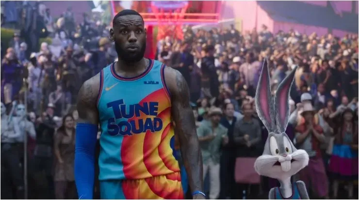 LeBron James en Space Jam 2 (Foto: @spacejammovie)
