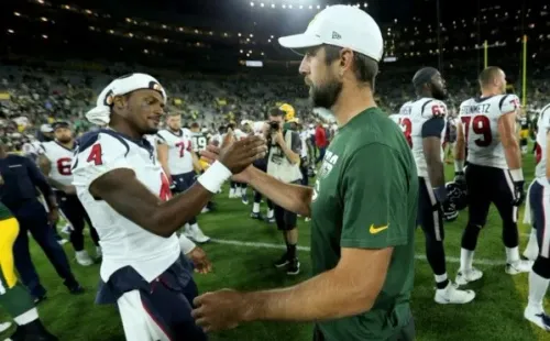 deshaun watson aaron rodgers