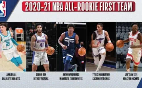 primer equipo all rookie nba