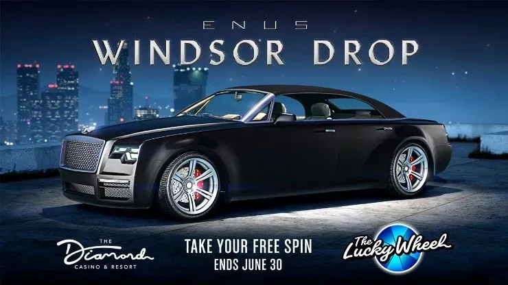 Enus Windsor Drop recompensa Lucky Wheel