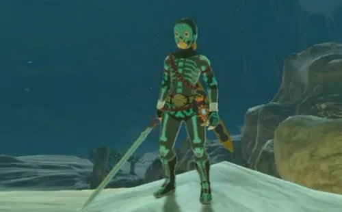 Link armadura luminosa BOTW