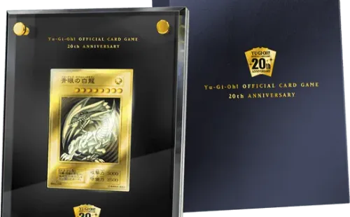 Carta de coleccion de Yu-Gi-Oh Dragón Blanco de Ojos Azules