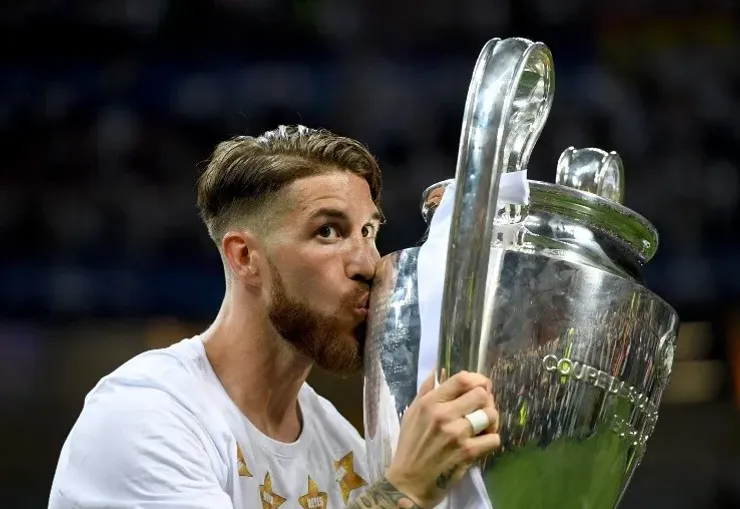 Sergio Ramos campeón de la Champions League con Real Madrid