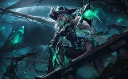 Splash Art Miss Fortune Arruinada League of Legends