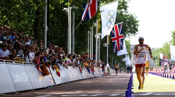 Jesús Ángel García Bragado, en Londres 2012
