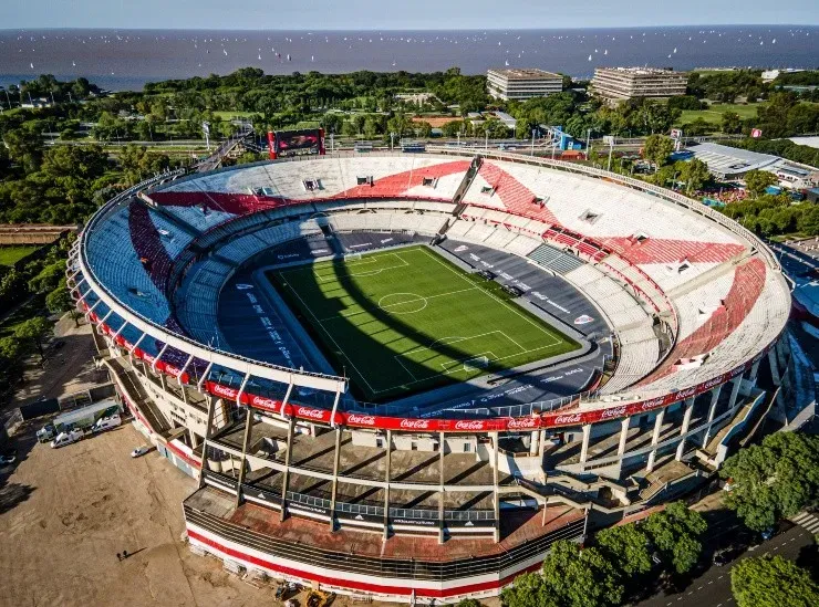 La cancha de River es uno de los estadios con más historia de Sudamérica (Fuente: Getty Images)