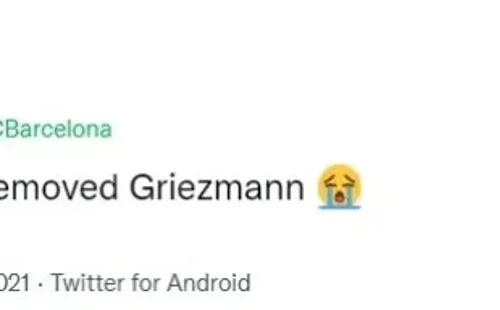 Griezmann reacción salida hinchas de Barcelona