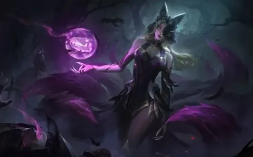 Ahri Aquelarre Splash Art League of Legends