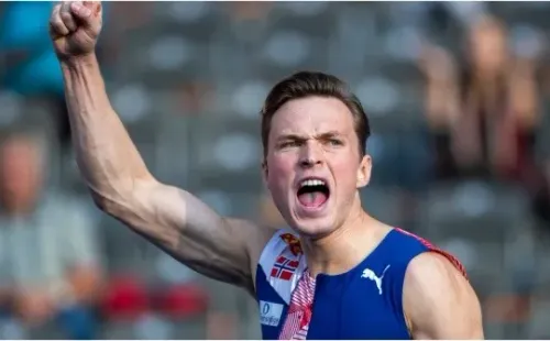 Karsten Warholm, el nuevo dueño del récord mundial en 400 metros con vallas