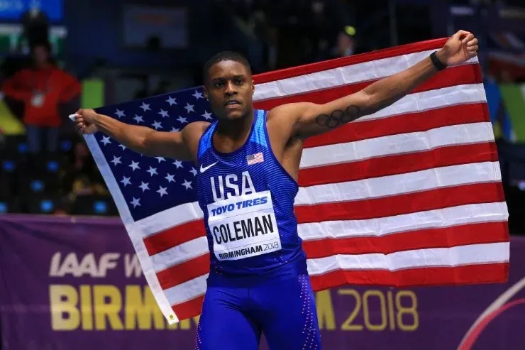 Christian Coleman Getty
