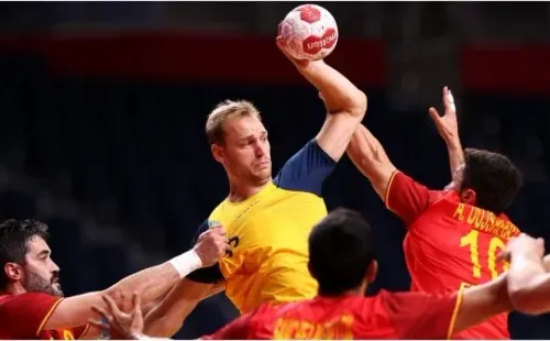 Fredric Pettersson, una de las figuras de Suecia en Handball masculino