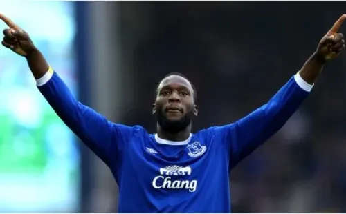 Romelu Lukaku en Everton