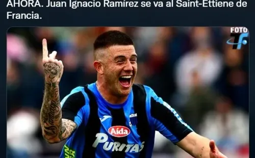 Juan Ignacio Ramírez, al Saint Étienne