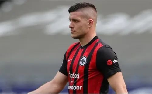 Luka Jovic, en la temporada pasada en Eintracht Frankfurt