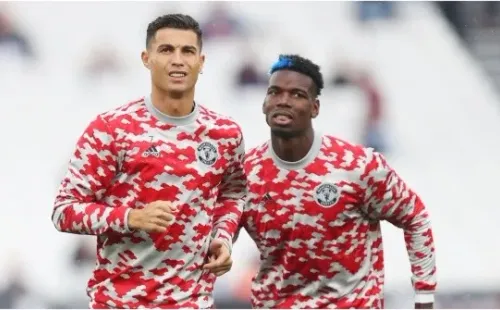 Paul Pogba y Cristiano Ronaldo, Manchester United