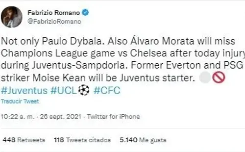 Paulo Dybala y Álvaro Morata