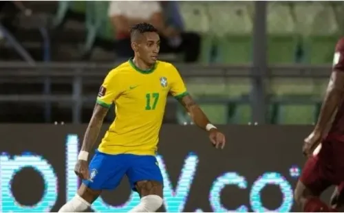 Raphinha, Venezuela vs Brasil