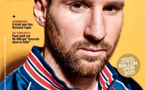 Portada de France Football con la entrevista a Messi