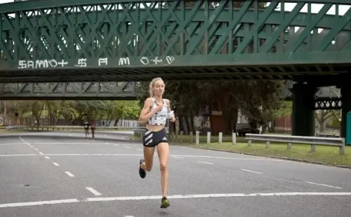 Agustina Landers, ganadora de los 21k.