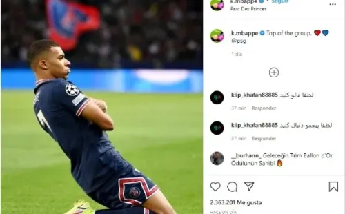 Kylian Mbappé, tras la victoria ante RB Leizpig por Champions League