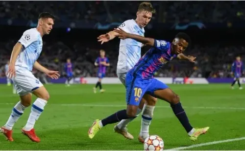 Ansu Fati, Barcelona vs Dinamo Kiev, UEFA Champions League 2021